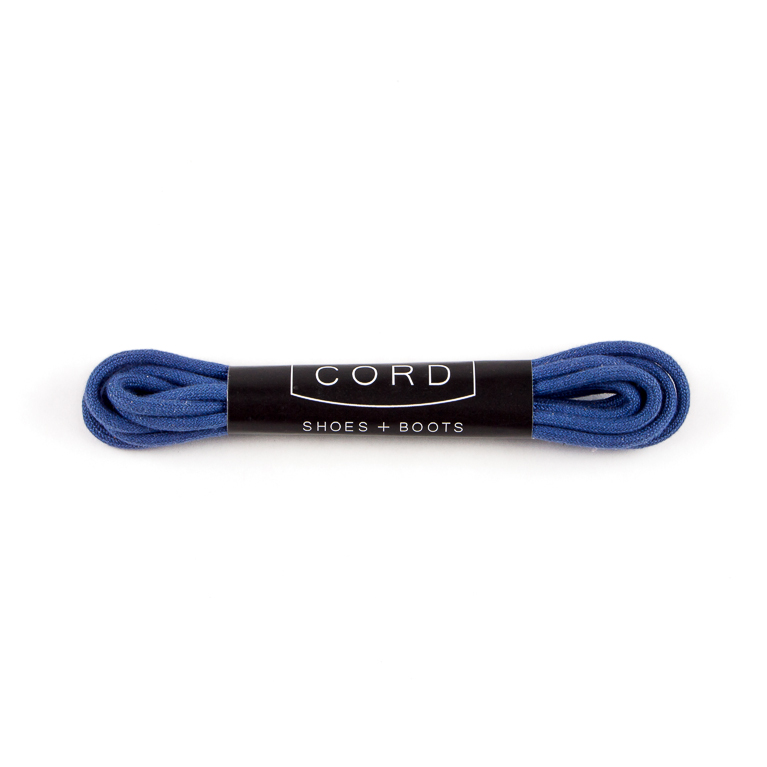 Blue Shoelaces | Cord Shoes and Boots | Made in the USA